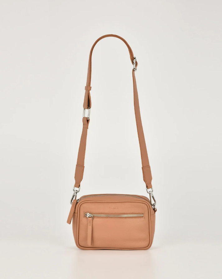 Lara Leather Crossbody Bag