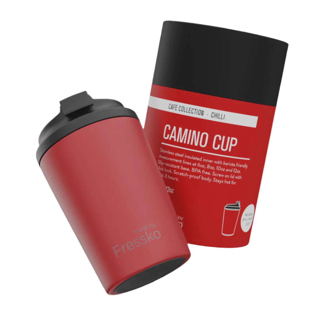 Camino Coffee Cup - 12oz Chilli