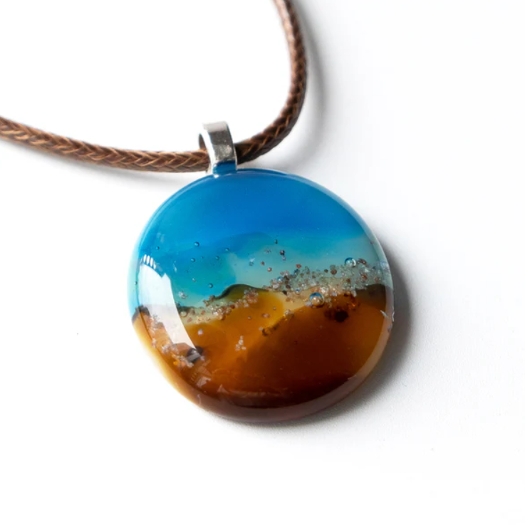 Ocean Essence - Coastal Lagoon Pendant