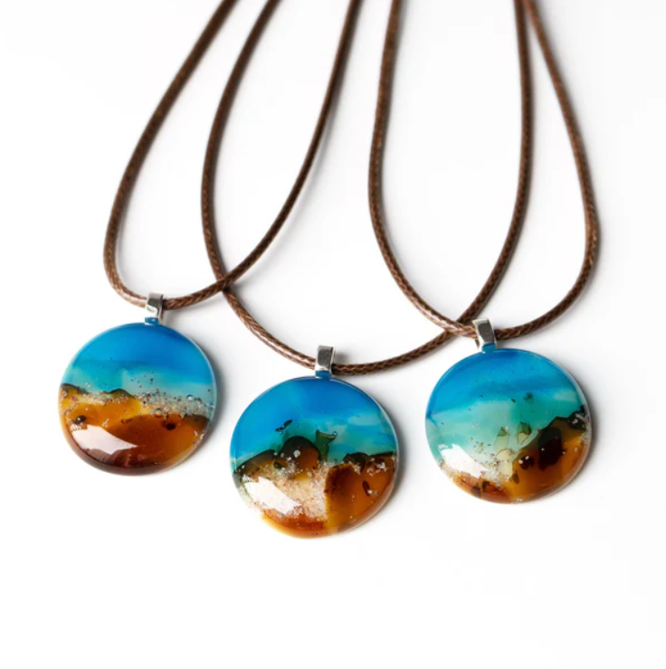 Ocean Essence - Coastal Lagoon Pendant