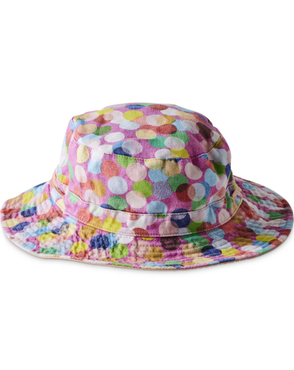 Beach Hat - Confetti Pink