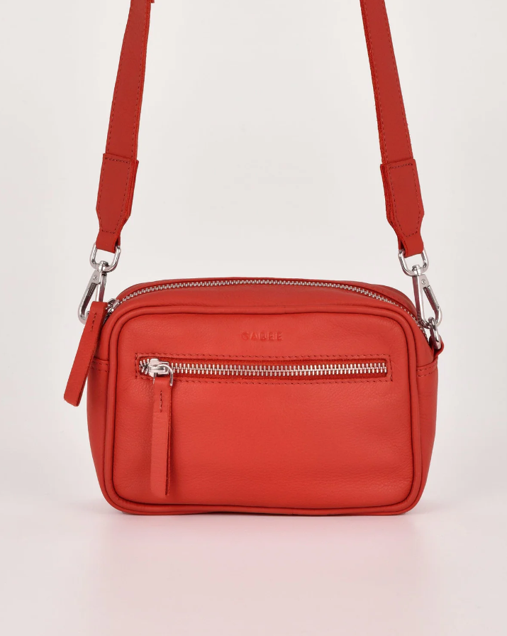 Lara Leather Crossbody Bag