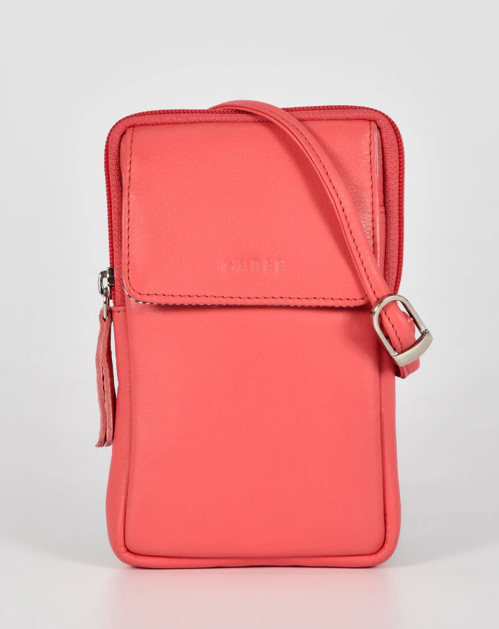 Mariah Leather Slim Crossbody Bag