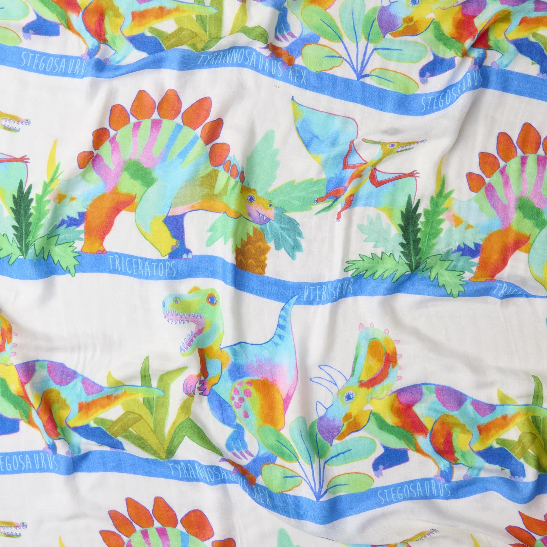 Bamboo Swaddle - Dino Safari