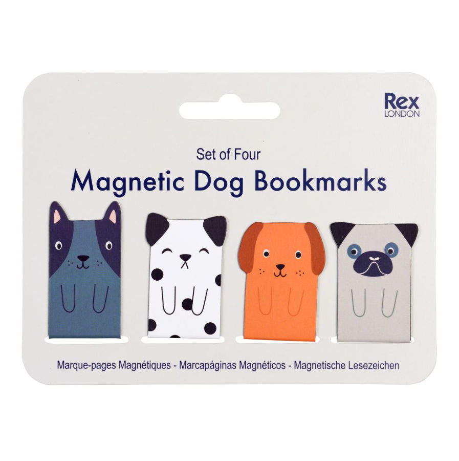 Magnet Dog Bookmarks (set of 4)