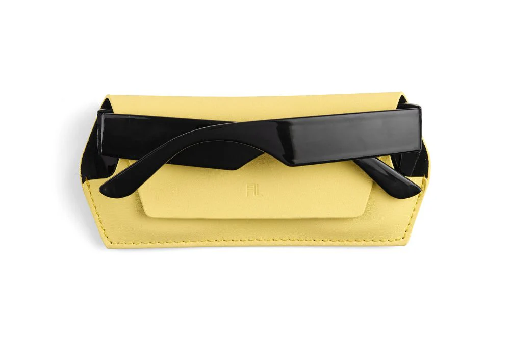 Glasses Case - Yellow