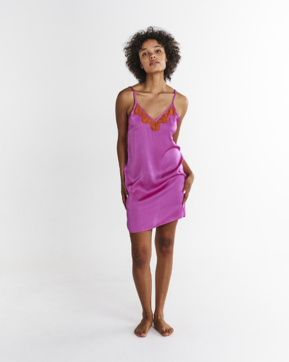 Satin Cami Nightie - Flirty