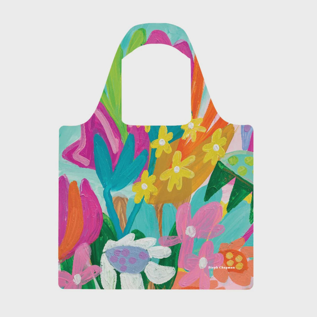 Ruby Olive x Steph Chapman Flower Joy Shopper Bag