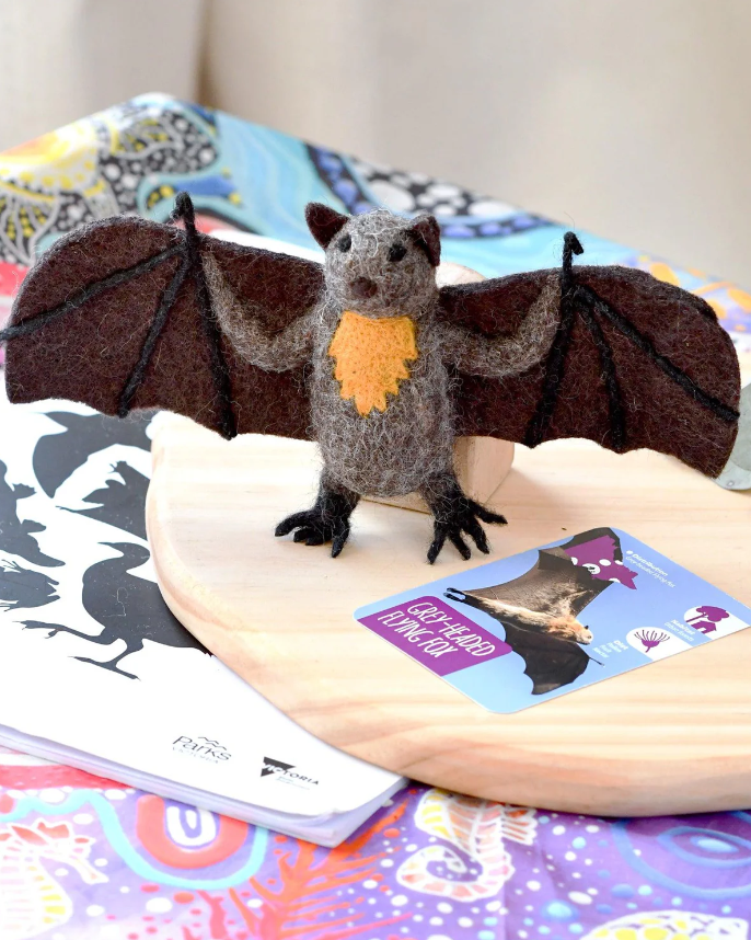 Felt Toy - Grey-Headed Flying Fox