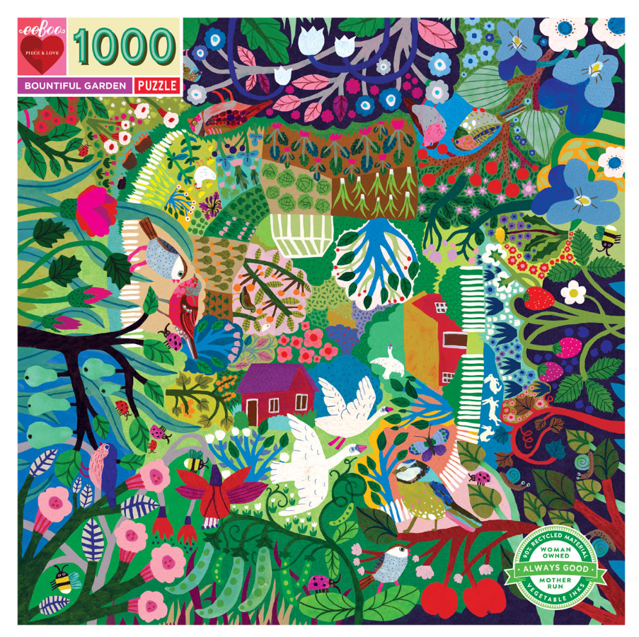 1000pc Puzzle - Bountiful Garden