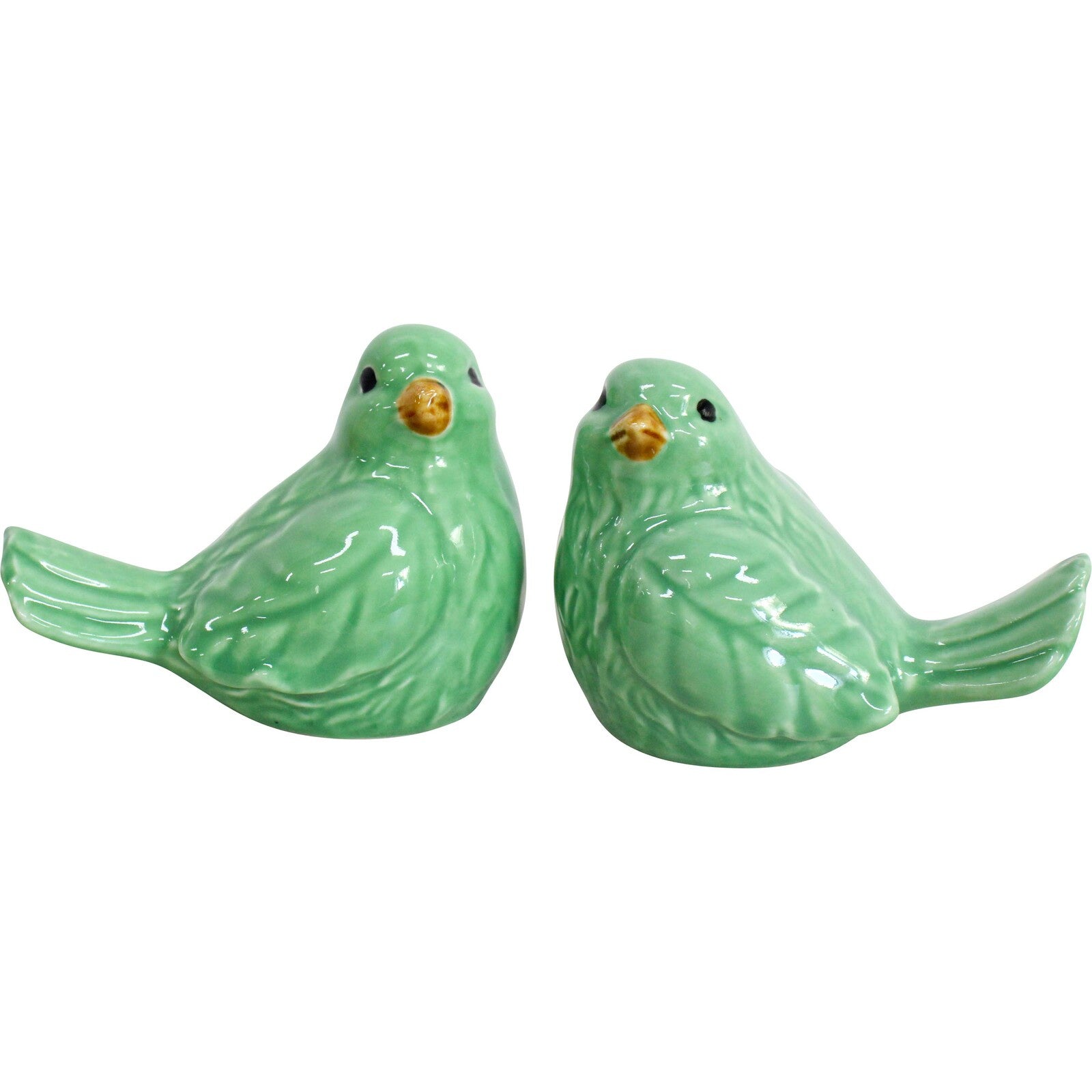 Birds - Green - set of 2