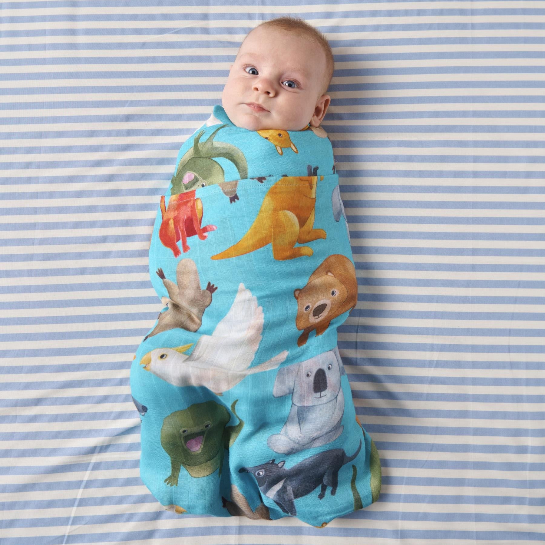 Bamboo Swaddle - Home Among The Gum Trees