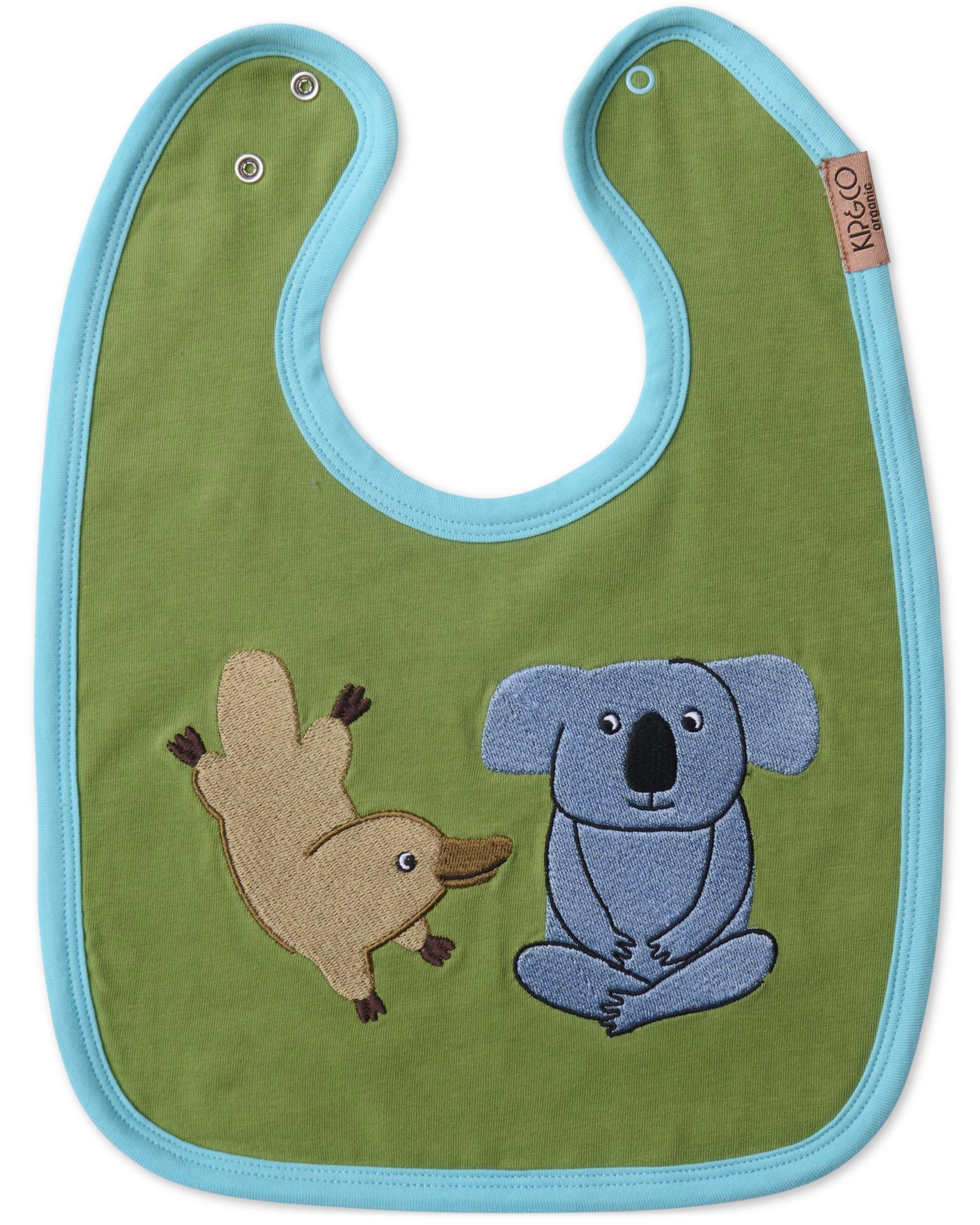 Organic Cotton Bib -  Home Among The Gum Trees