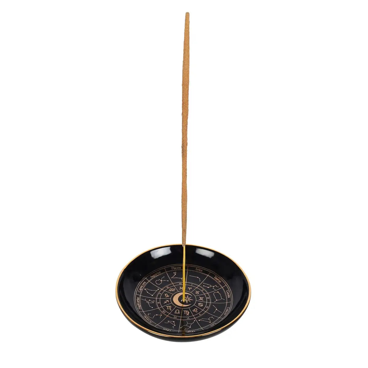 Incense Dish - Astrology Wheel