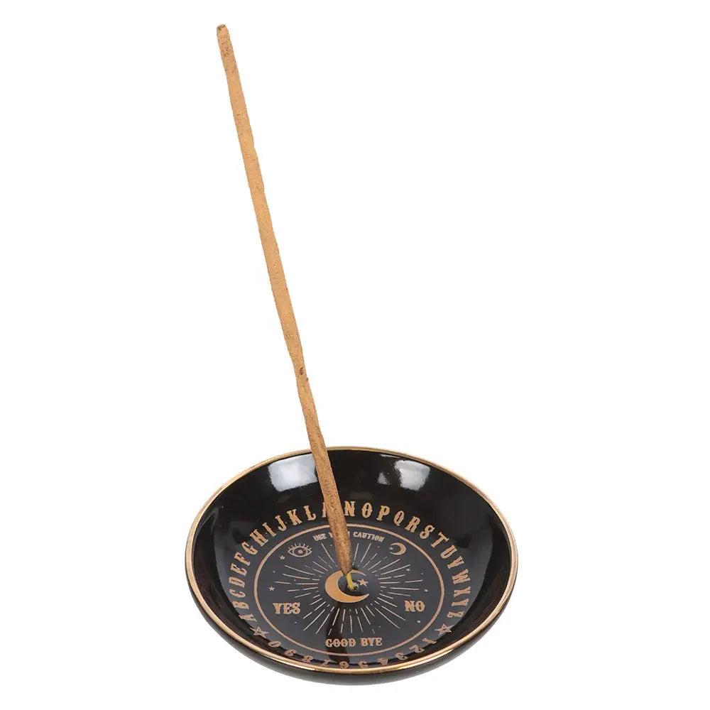 Incense Holder - Black and Gold Talking Board