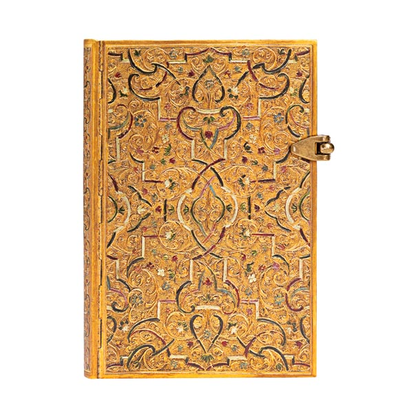 Clasp Hardcover Journal - Gold Inlay