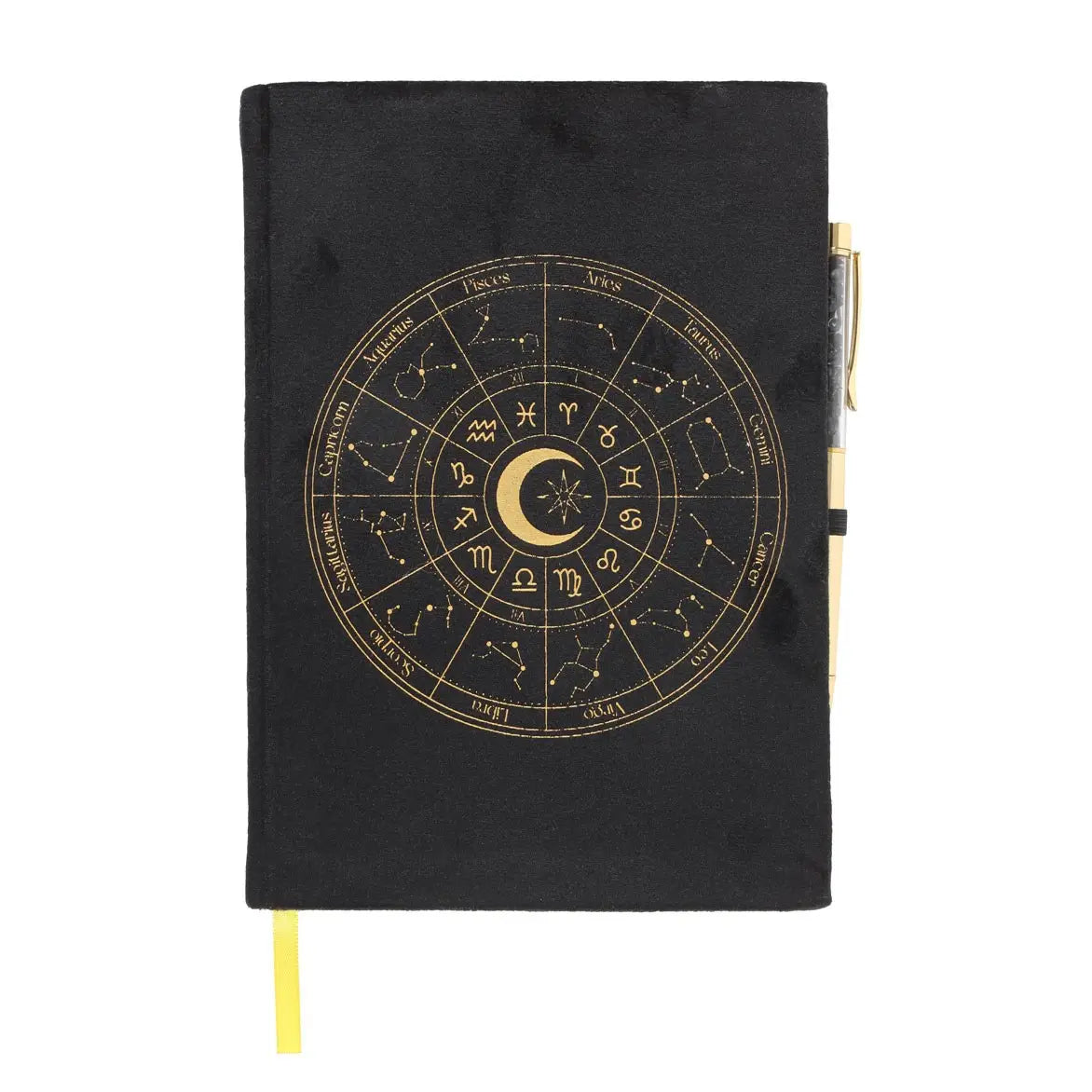 Journal & Pen - Astrology Wheel