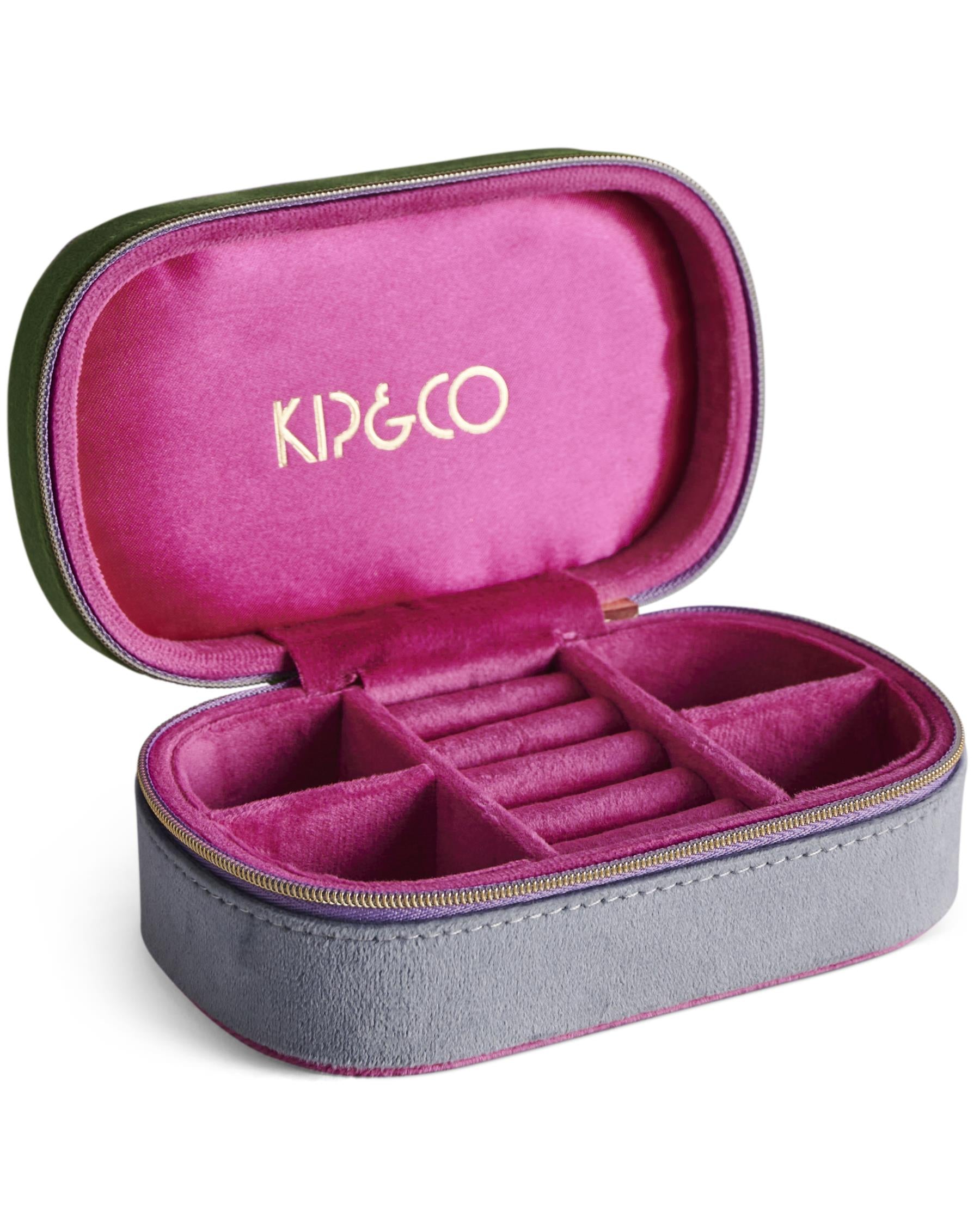 Travel Velvet Jewellery Box - Kaleidoscope