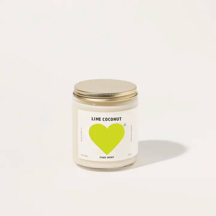 Lime Coconut Soy Candle