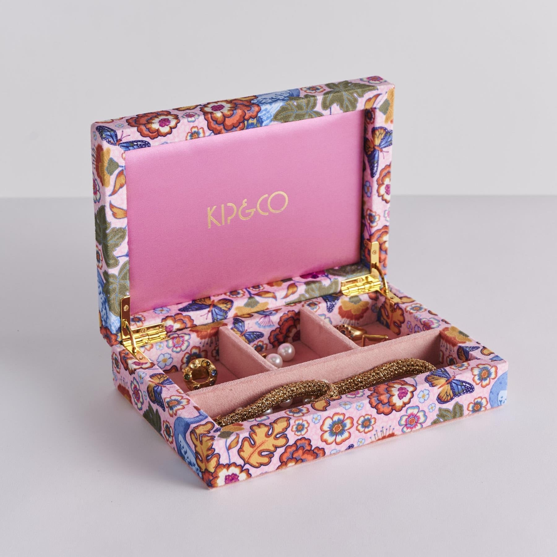 Velvet Jewellery Box - Lyon Small