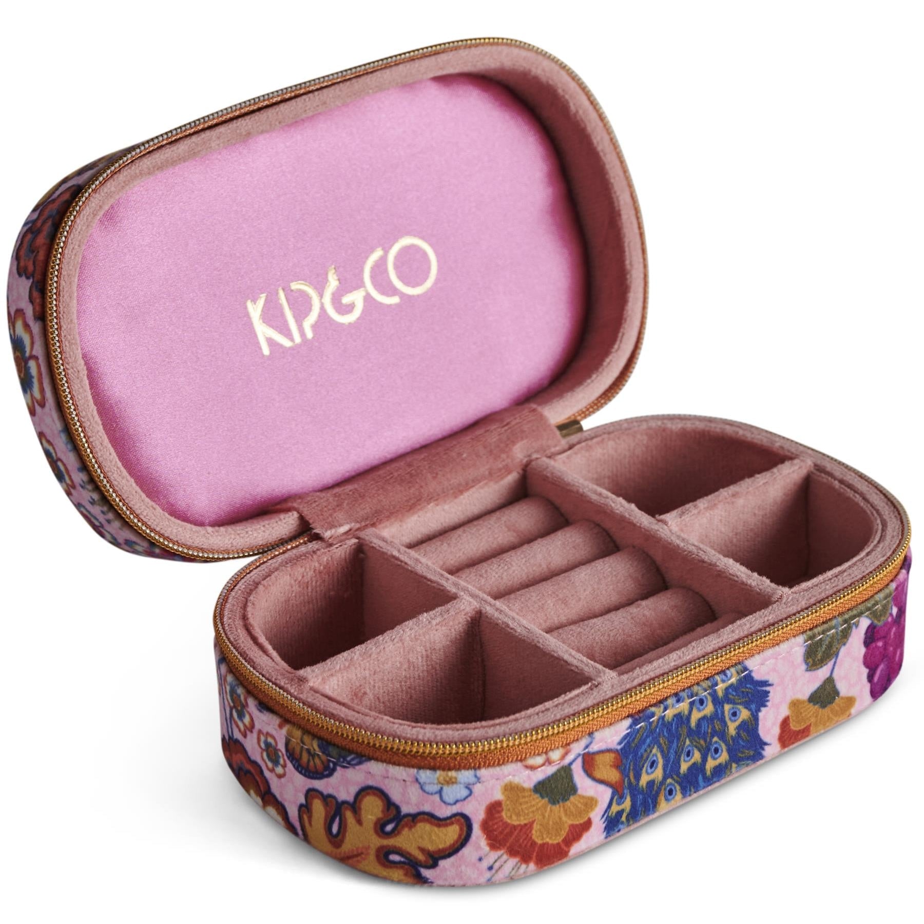 Travel Velvet Jewellery Box - Lyon