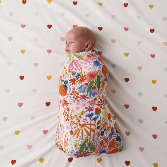 Bamboo Swaddle - Meandering Meadows