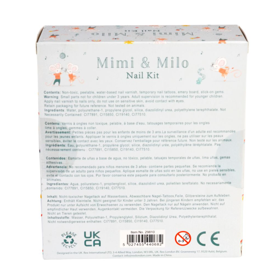 Child Nail Kit - Mimi & Milo