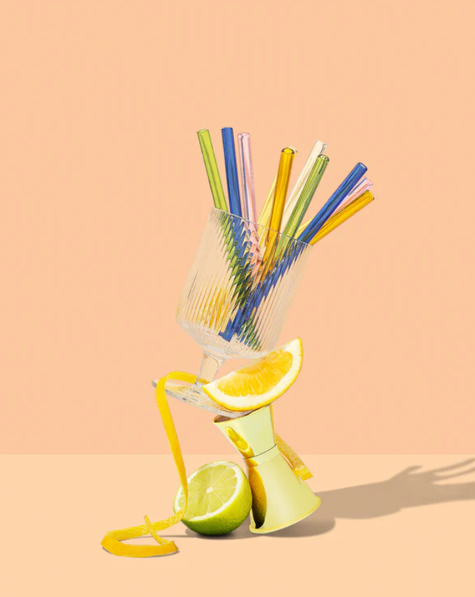 Reusable Glass Straws