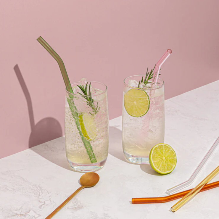 Reusable Glass Straws