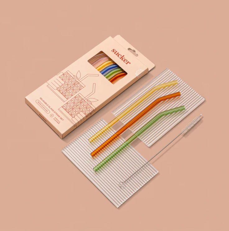 Reusable Glass Straws