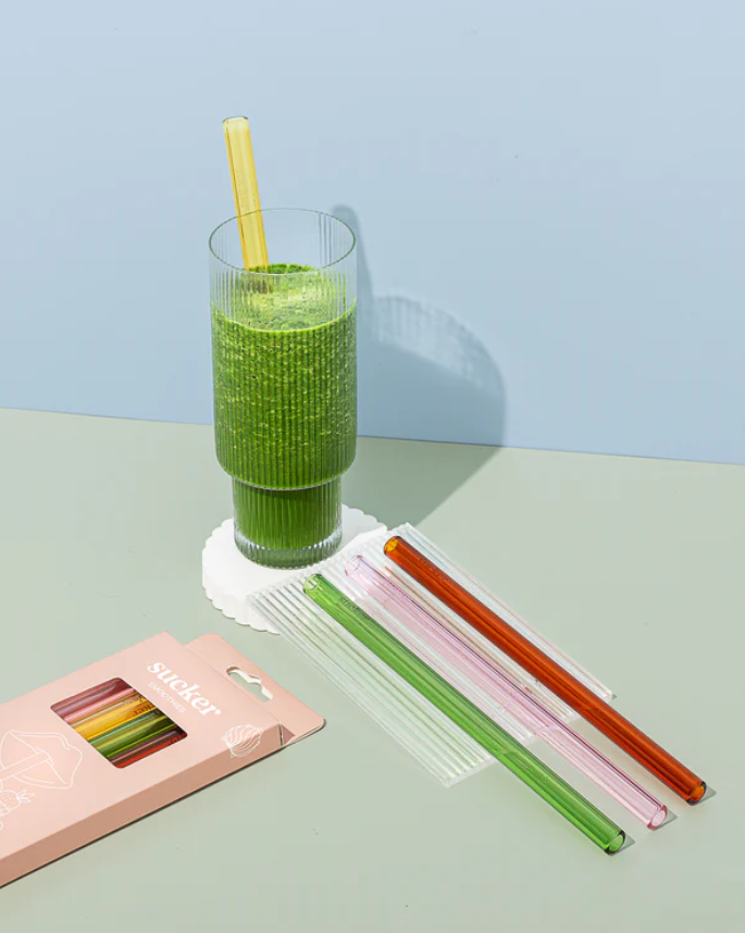 Reusable Glass Straws