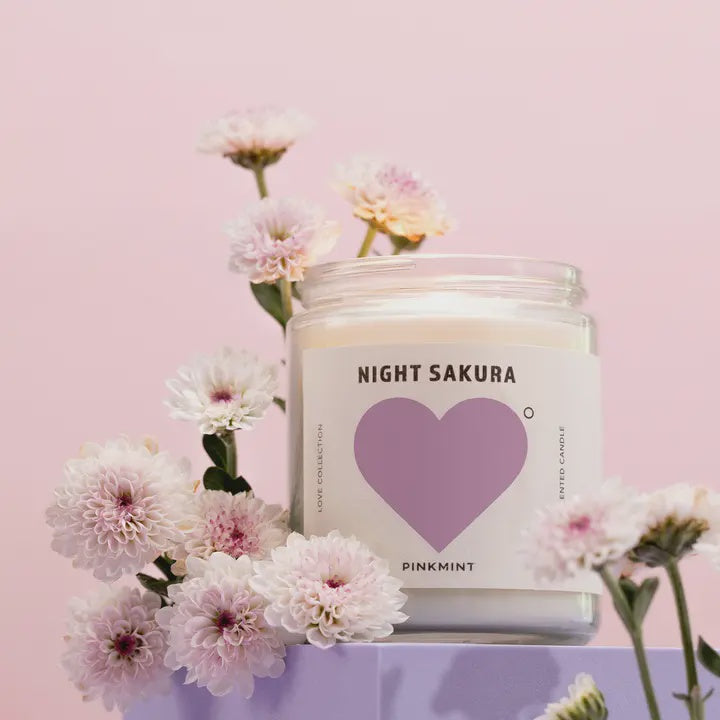 Night Sakura Soy Candle