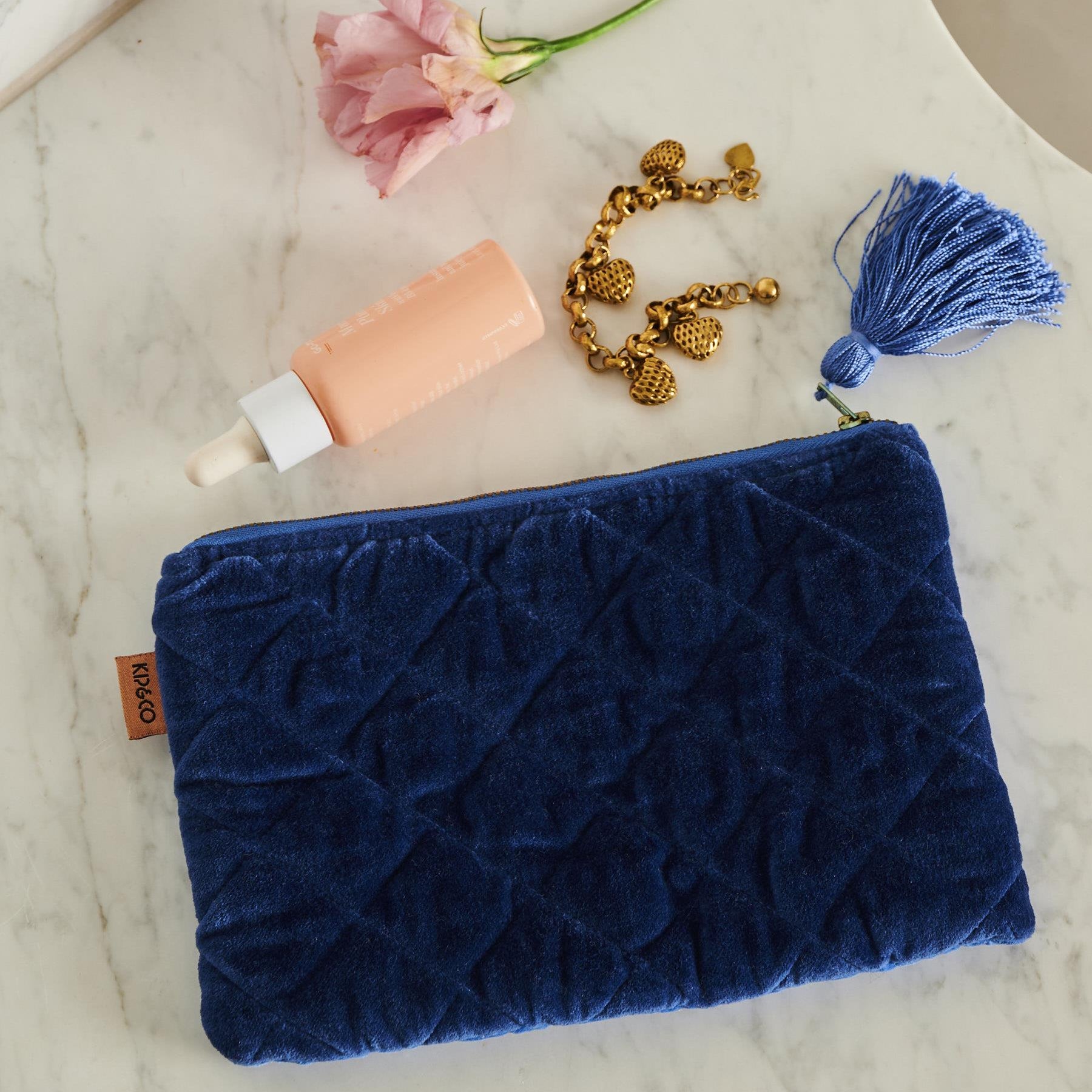 Velvet Cosmetics Purse - Ocean Dreamer