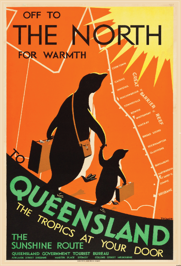 Tea Towel - Off to the North