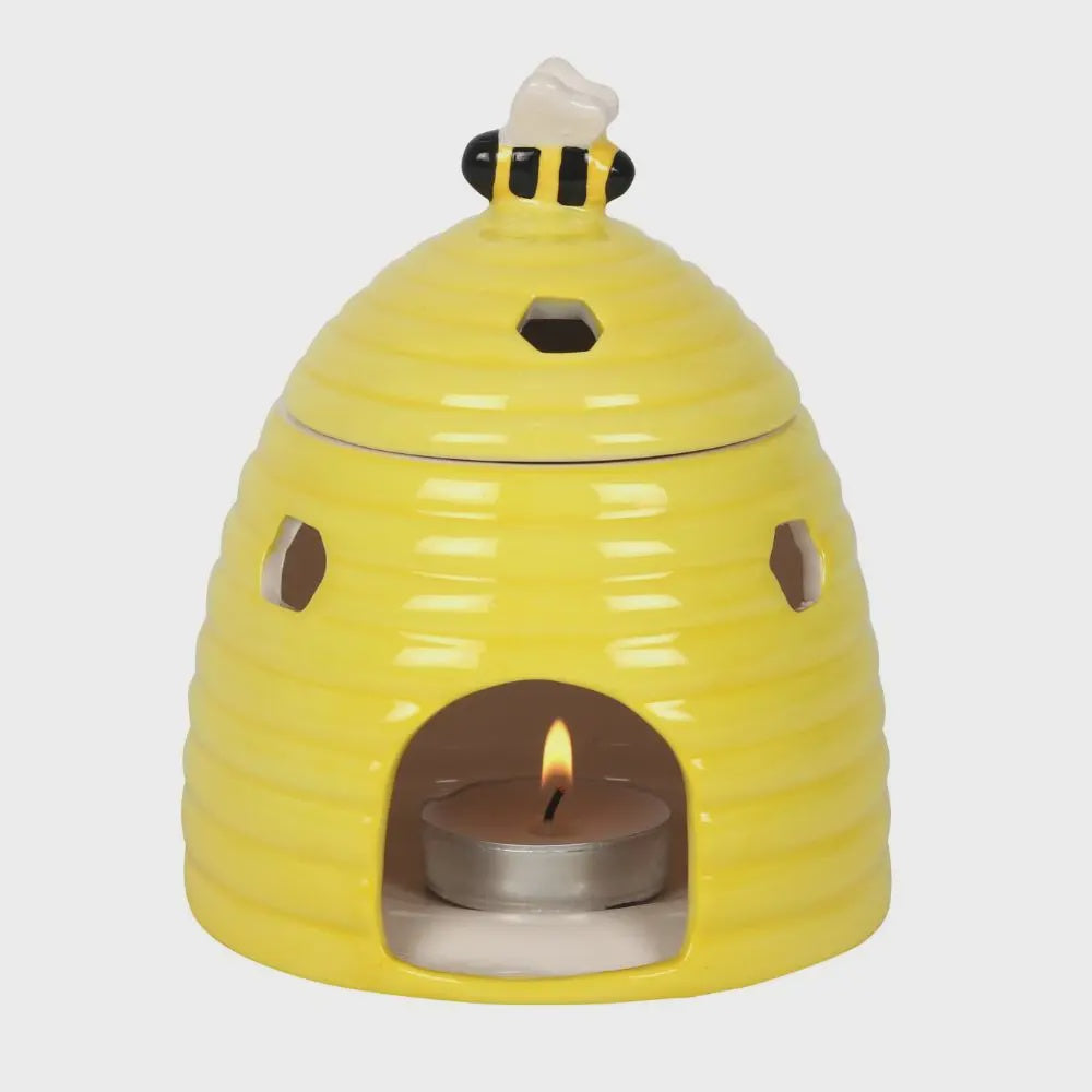 Oil Burner - Yellow Beehive