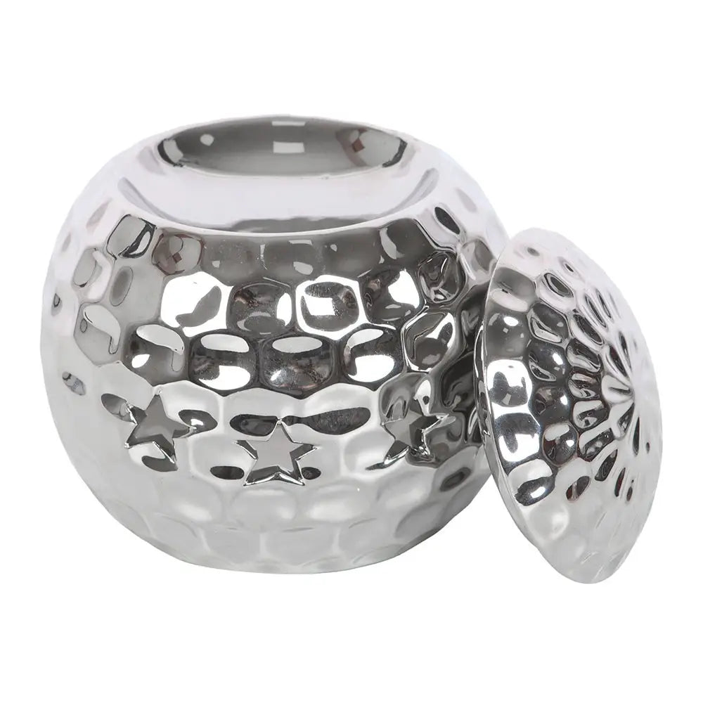 Oil Burner - Silver Disco Ball