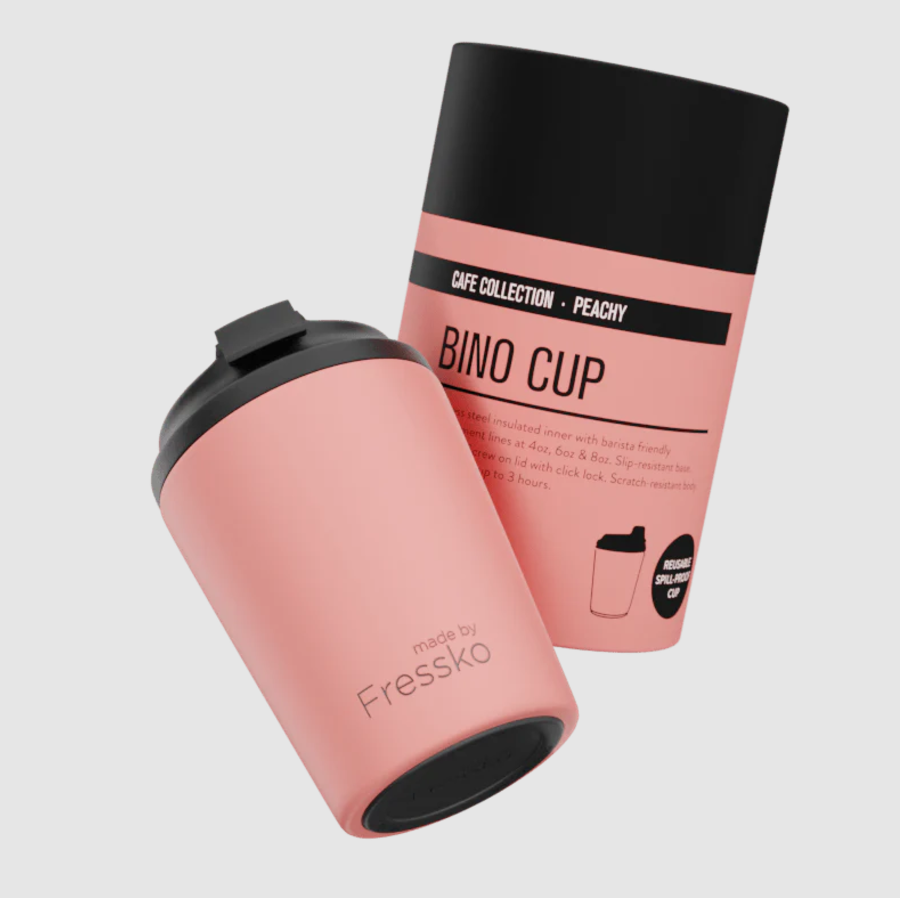 Bino Coffee Cup - 8oz Peachy