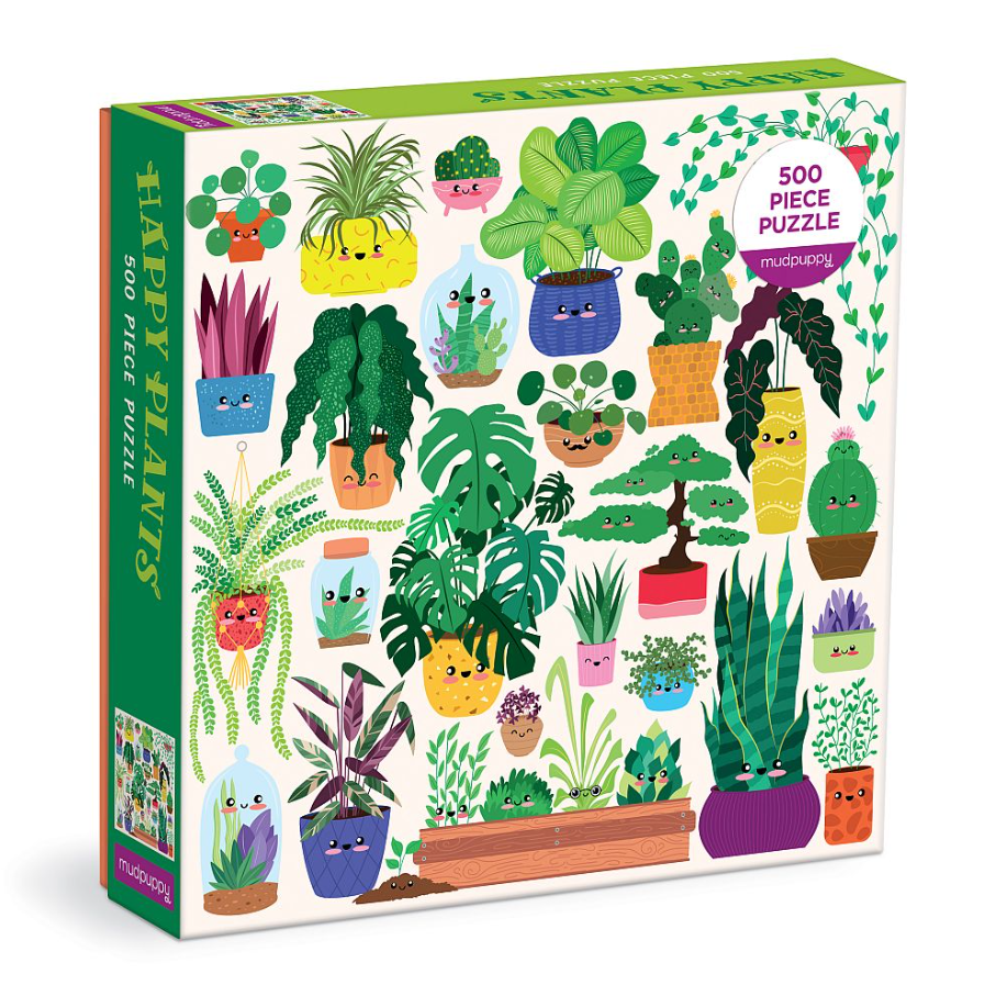 500pc Puzzle - Happy Plants