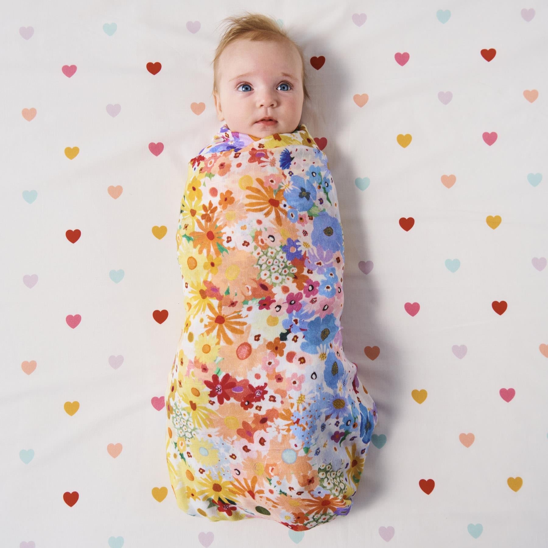 Bamboo Swaddle -  Posie Lane