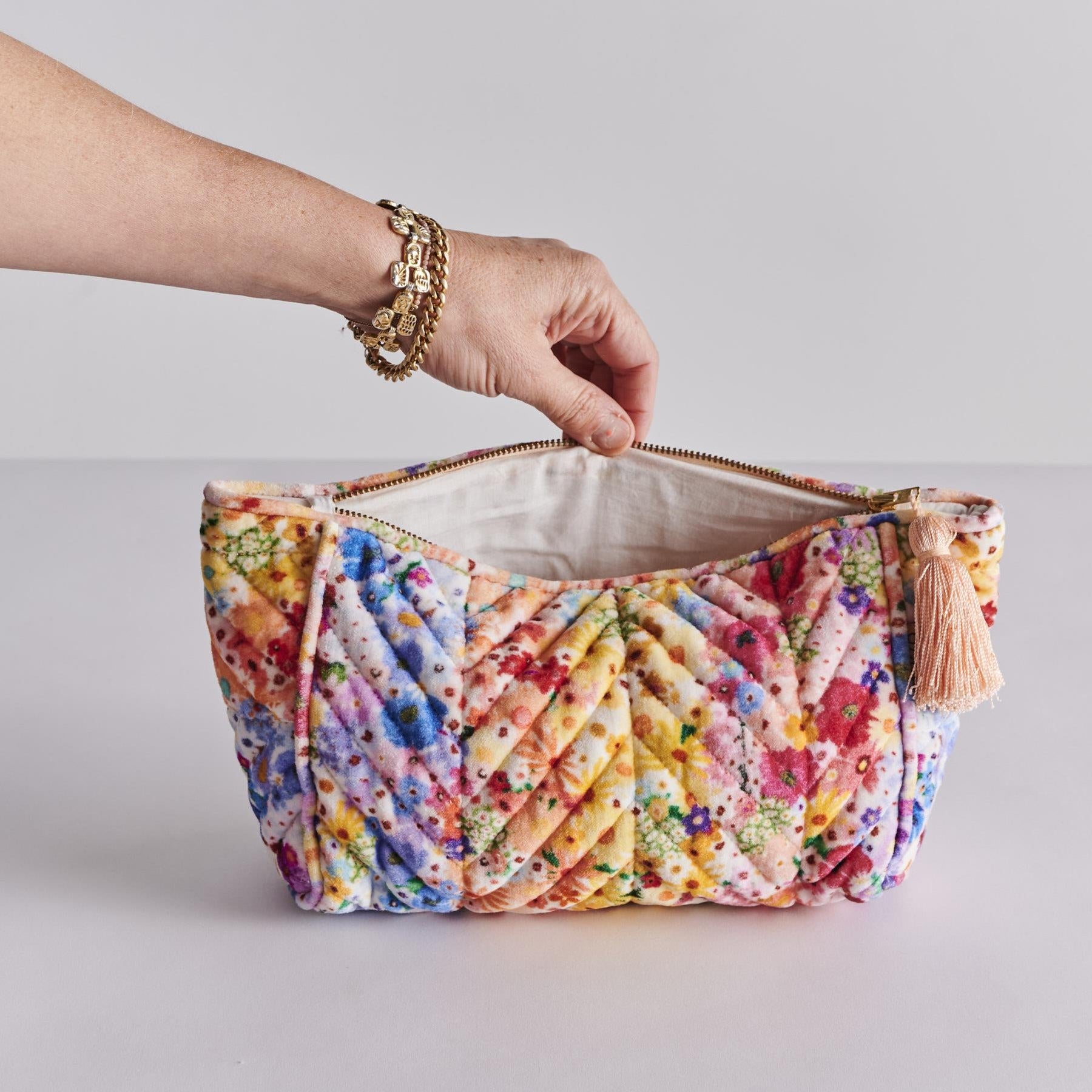 Velvet Toiletry Bag - Posie Lane