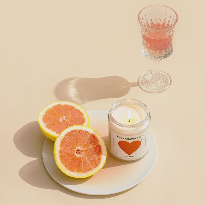 Ruby Grapefruit Soy Candle