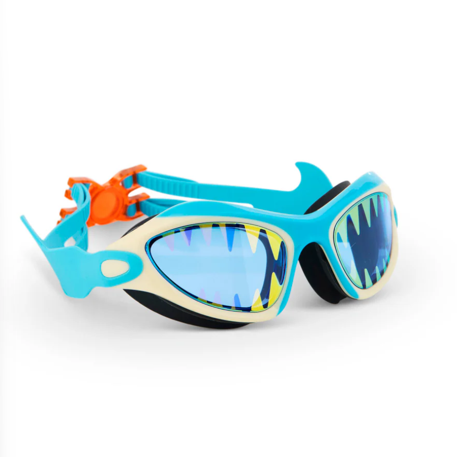 Swim Goggles - Shark Tooth White