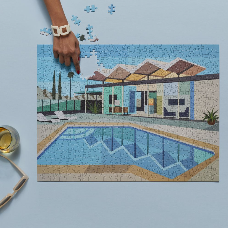 500pc Puzzle - Steel House