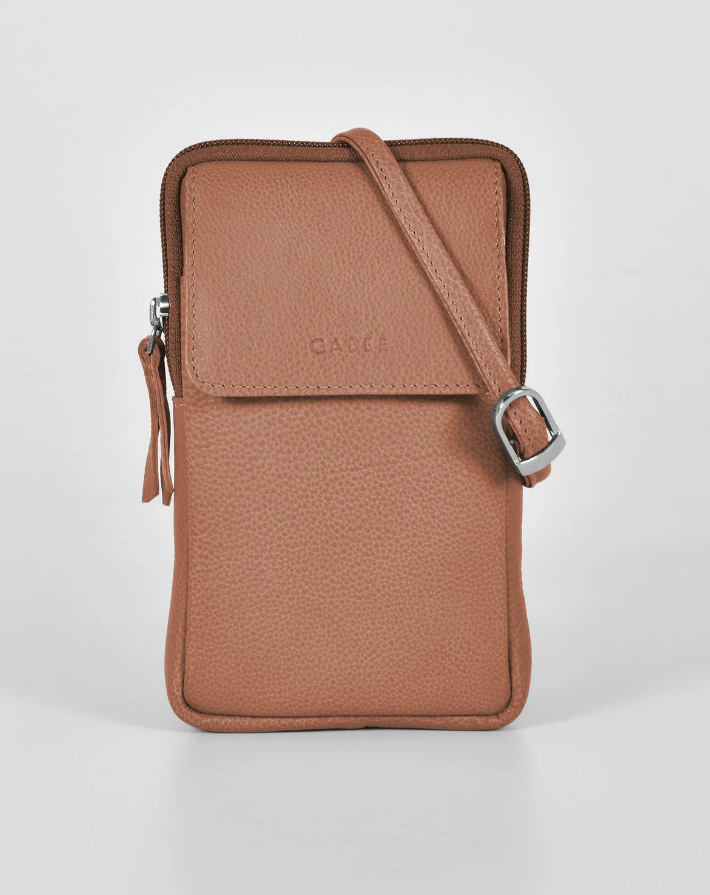 Mariah Leather Slim Crossbody Bag