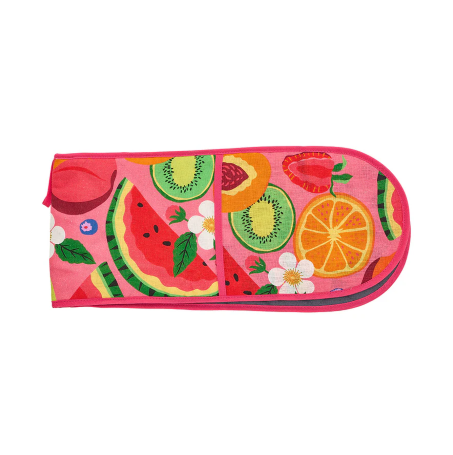 Double Oven Mitt - Tropicana