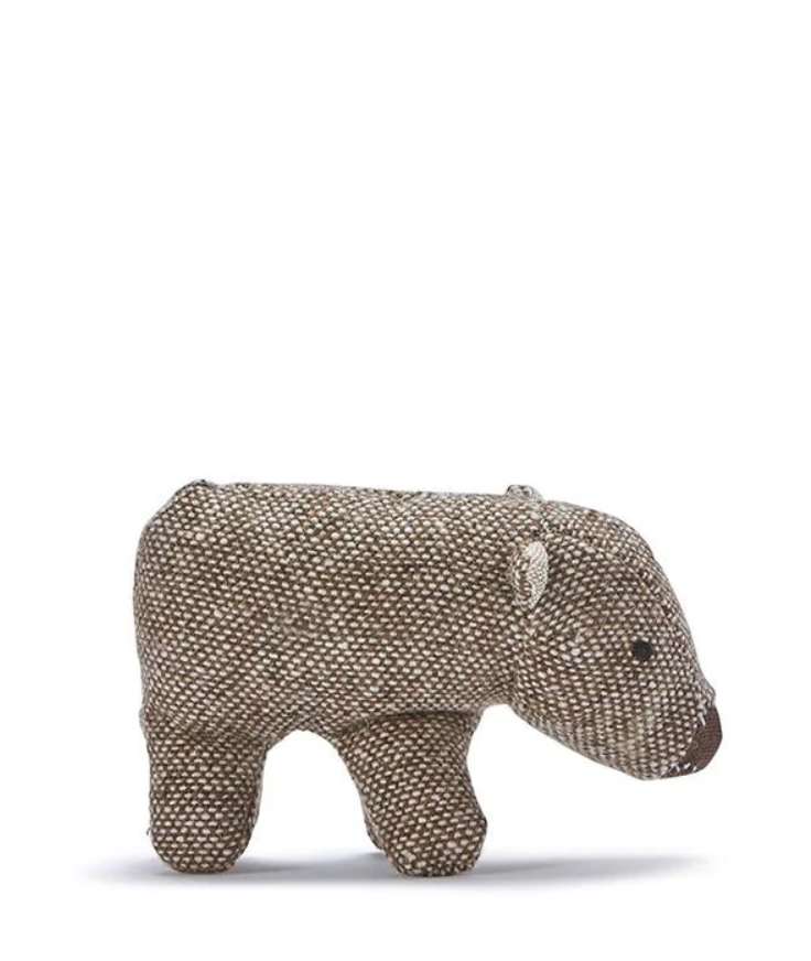 Mini Wally Wombat Rattle