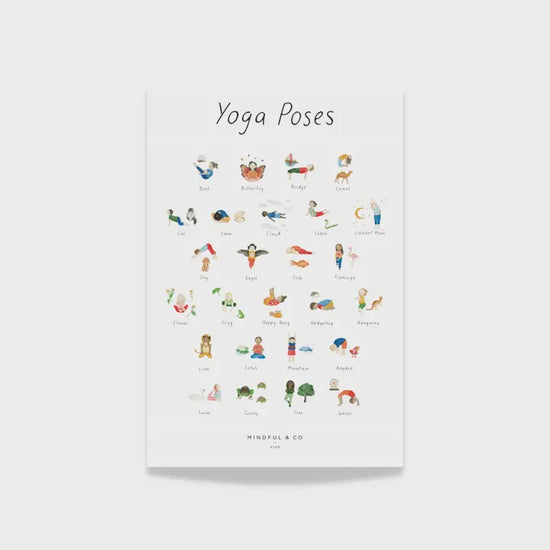 Yoga Poses Print