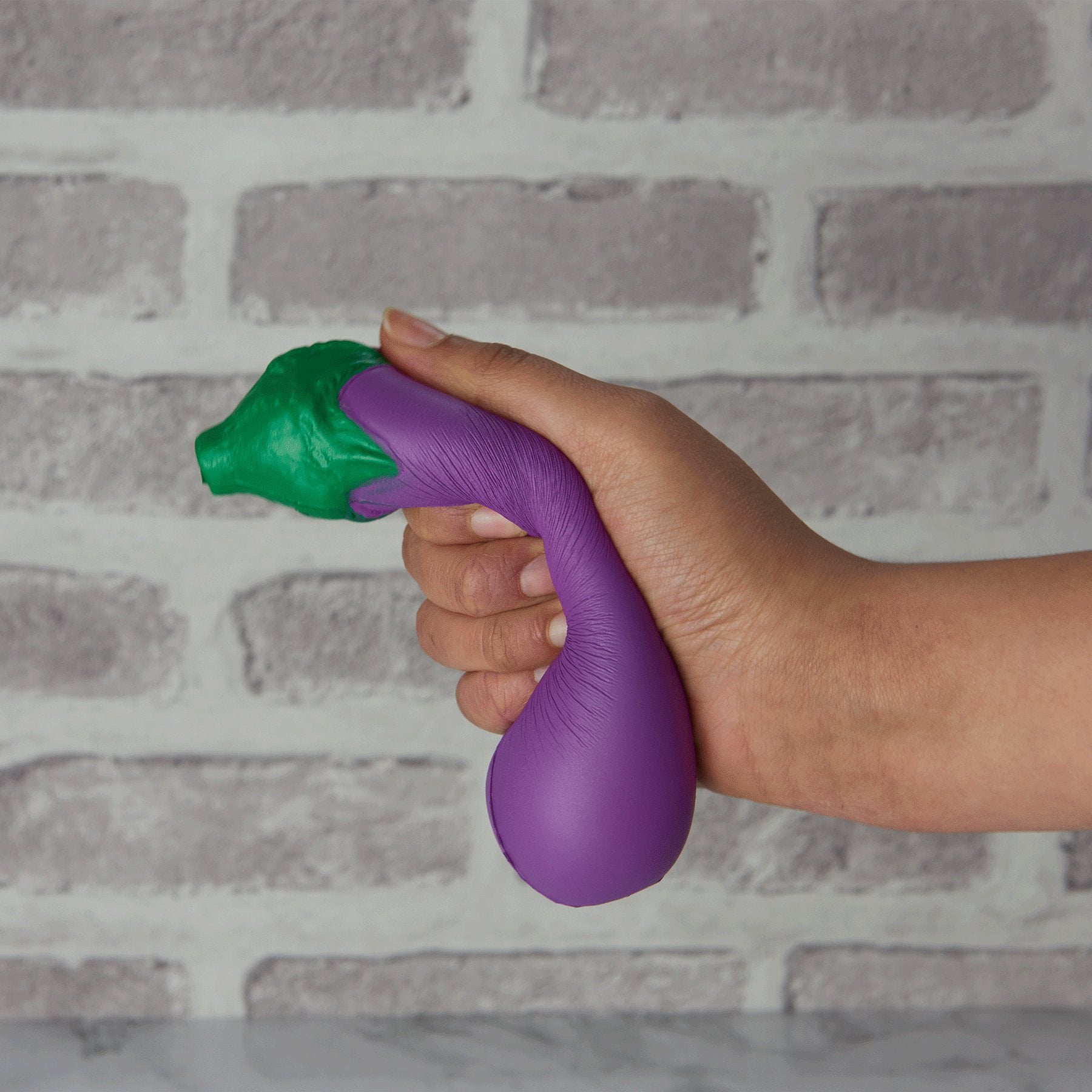 Eggplant Stress Ball