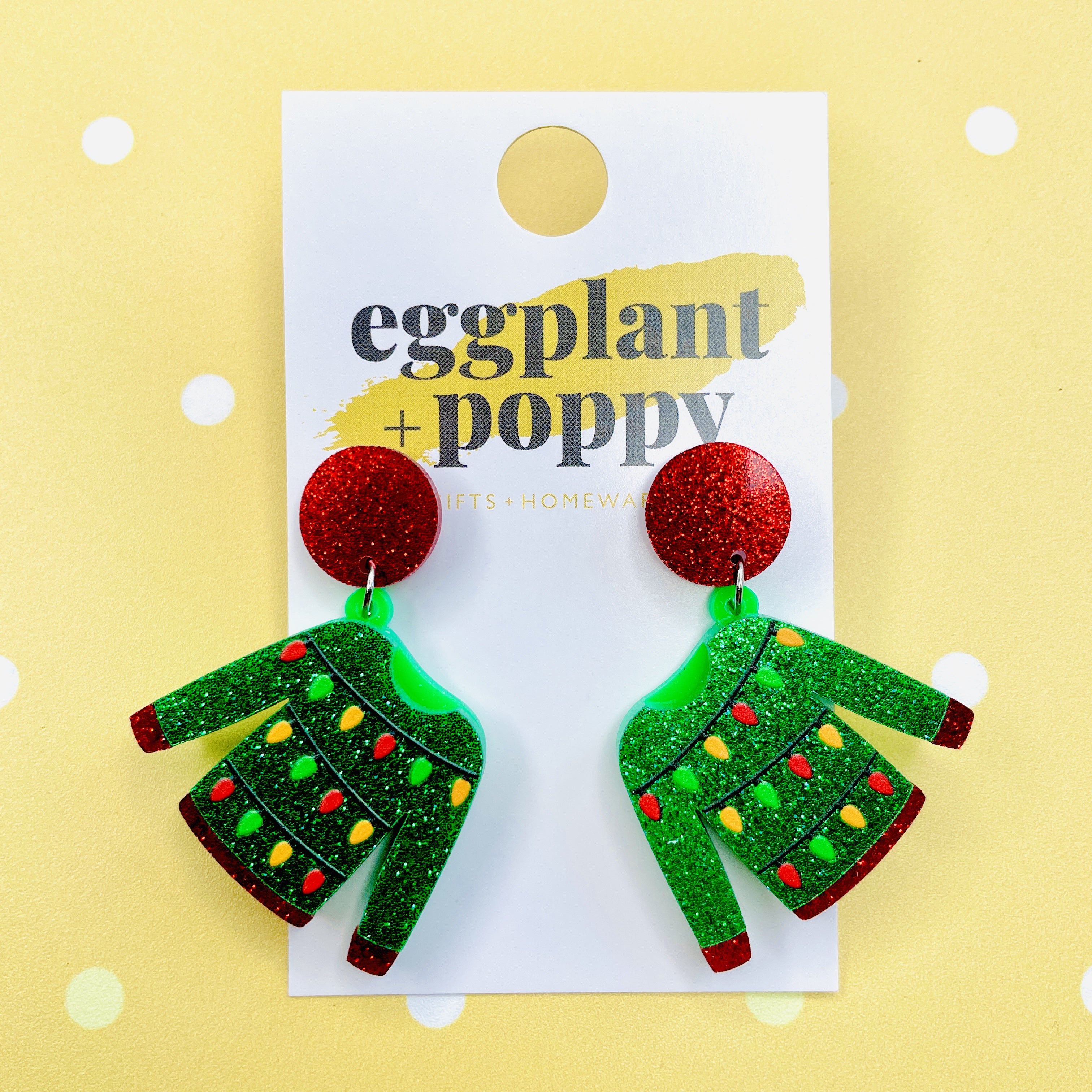 Christmas Sweater Earrings