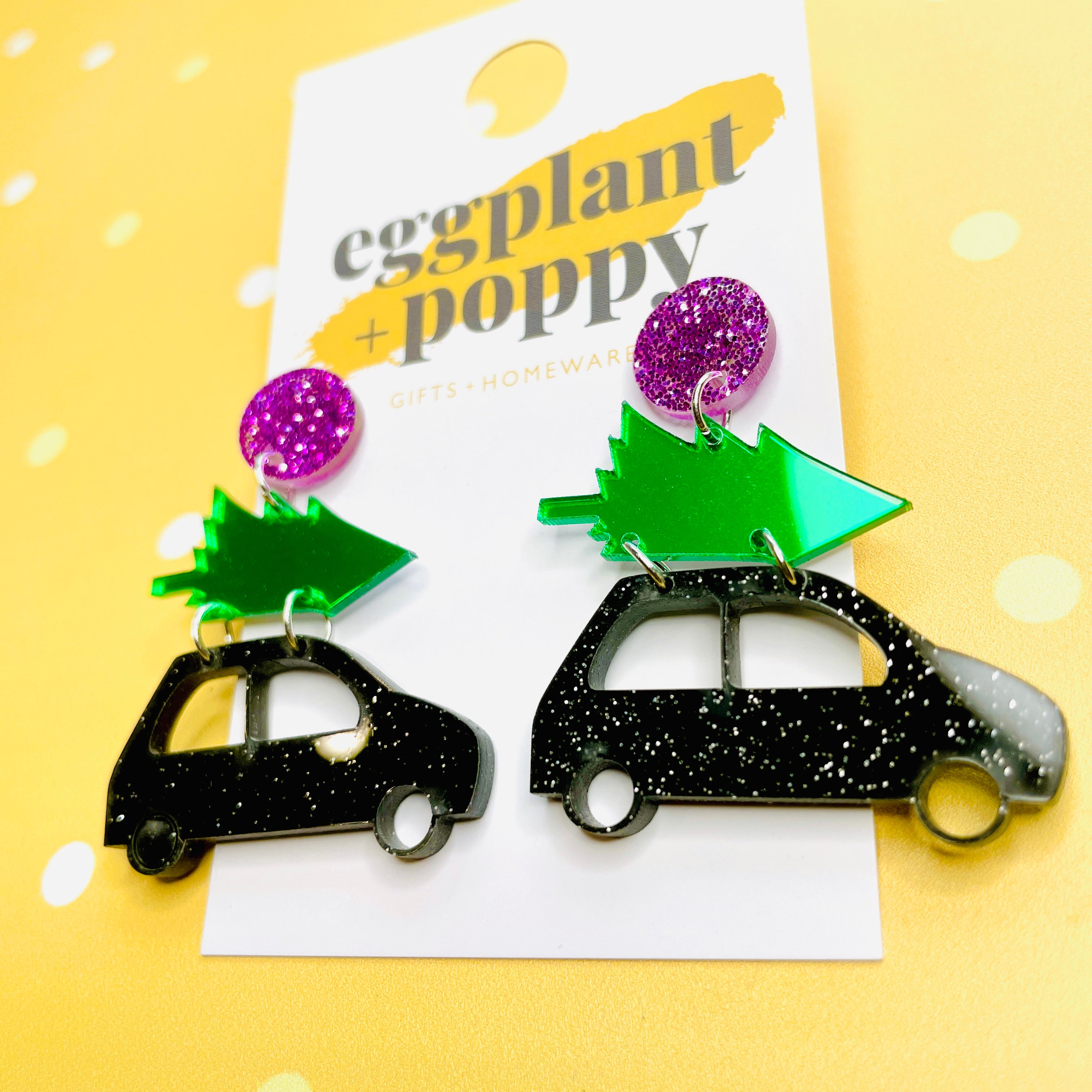 Christmas Road Trip Earrings